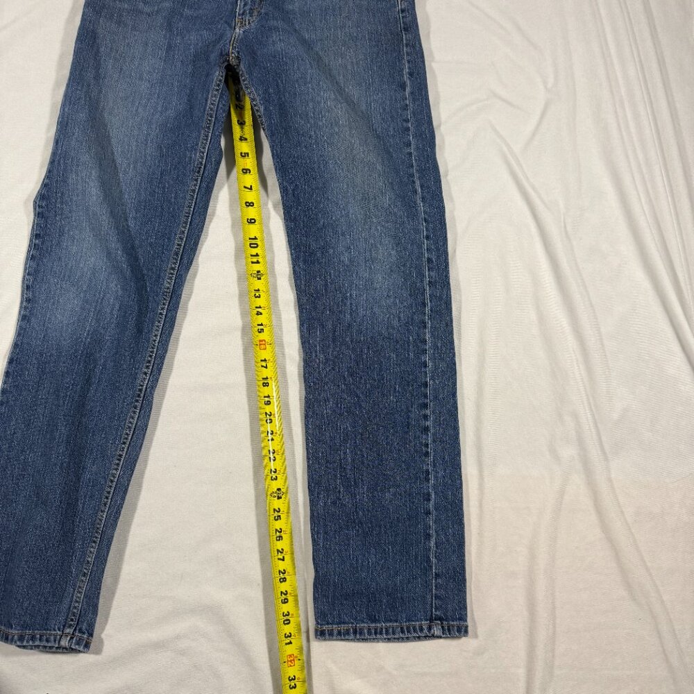 Levis 505 Jeans 36X34 Blue Perfectly Faded - Picture 7 of 10